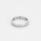 Bague 50 Alliance en or gris et diamants taille ancienne 58 Facettes DDV18419-1