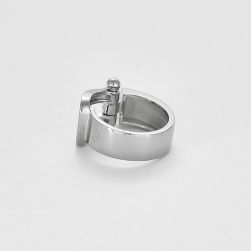 Bague 52 FRED Force 10 Grand Modèle - Bague en or blanc et diamants blancs. 58 Facettes DV20447-2