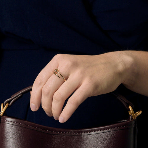 Bague 58 Cartier - Juste un Clou - Petit Modèle - Bague en or jaune 58 Facettes DDV21254-1-58-2