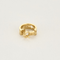 Boucles d'oreilles DINH VAN - Mono Créole Pulse en or jaune et diamants 58 Facettes DV21222-1