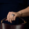 Bague 53 Bague moderniste en or gris, diamants, tourmaline rose et améthystes 58 Facettes DV20595-3