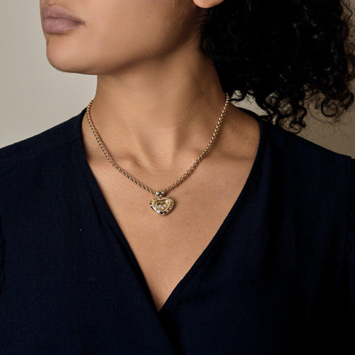 Collier CHOPARD. Collection Happy Diamonds- Collier en or jaune et diamants 58 Facettes DV21752-1