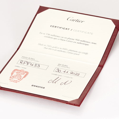 Boucles d'oreilles Cartier - Trinity- Boucle d'oreilles en or de trois couleurs et diamants 58 Facettes DV17058-12