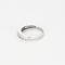Bague 53 Demi Alliance en or blanc et diamants 58 Facettes DV21192-1-53-2
