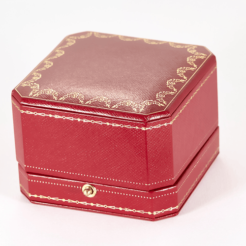 Bague 48 Cartier - Trinity grand modèle - Bague en or de trois couleurs et diamants 58 Facettes DV21804-1