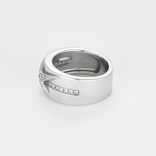 Bague 55 MAUBOUSSIN - Mes nuances à toi - Bague en or gris et diamants 58 Facettes DV22481-1