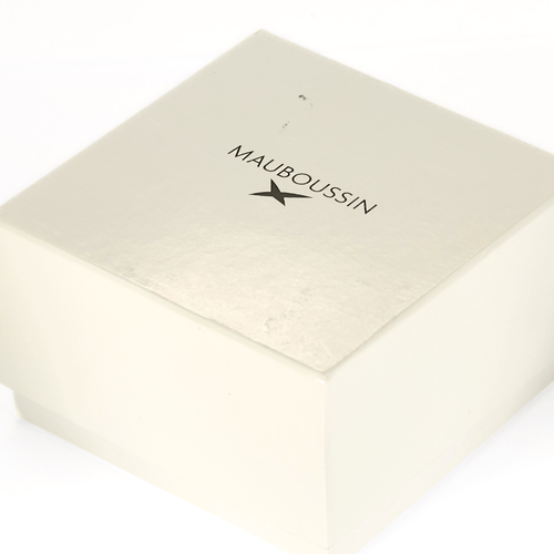 Boucles d'oreilles Mauboussin - Nuit d'amour - Paire de clips d'oreilles en or gris, saphirs et diamants 58 Facettes DV22306-1