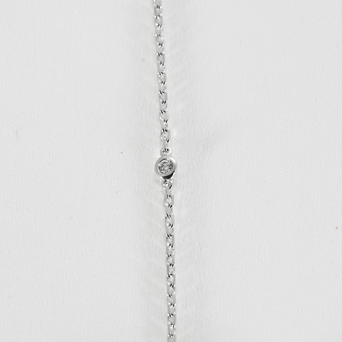 Collier MESSIKA-  Baby Move  en or gris et diamants 58 Facettes DV20383-1