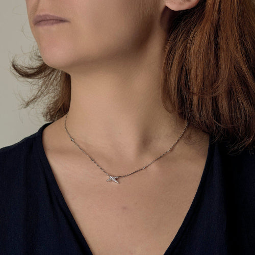 Collier Mauboussin - Collier "Mes Nuances à Toi" or blanc et diamants 58 Facettes DV21779-2