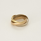 Bague 52 CARTIER- MUST - Trinity - Bague trois anneaux en or de trois couleurs. 58 Facettes DDV17546-2