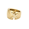Bague 53 CHAUMET - Lien - Large Bague en or jaune et diamants 58 Facettes DV22403-1-53-2