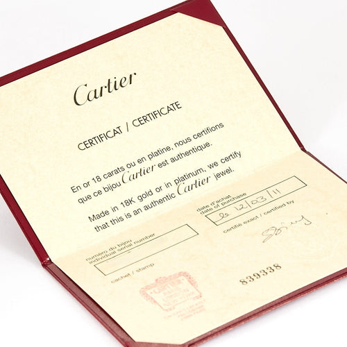 Bague 48 Cartier - Trinity grand modèle - Bague en or de trois couleurs et diamants 58 Facettes DV21804-1