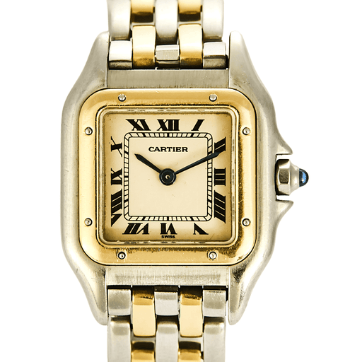 Montre CARTIER - Panthère - Montre de dame en acier et or jaune 58 Facettes DV21953-1