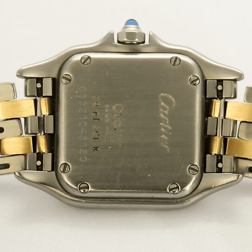 Montre CARTIER - Panthère - Montre de dame en acier et or jaune 58 Facettes DV21953-1