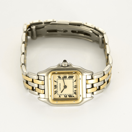 Montre CARTIER - Panthère - Montre de dame en acier et or jaune 58 Facettes DV21953-1