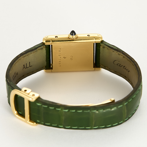 CARTIER - Tank Louis Cartier - Orologio in oro giallo