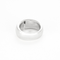 Bague 54 CHAUMET - Bague double lien en or gris et diamants 58 Facettes DDV0975-6