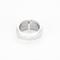 Bague 54 CHAUMET - Bague double lien en or gris et diamants 58 Facettes DDV0975-6
