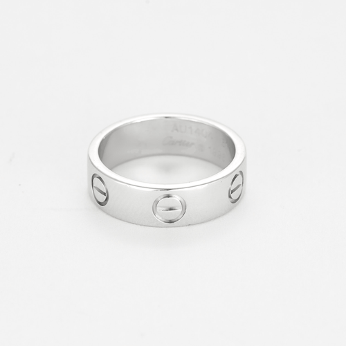 Bague 51 Cartier - Love - Classique - Alliance en or gris 58 Facettes DV21963-1