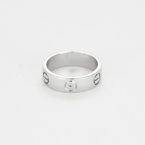 Bague 51 Cartier - Love - Classique - Alliance en or gris 58 Facettes DV21963-1