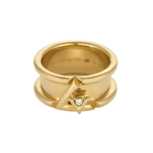 Bague 53 Louis Vuitton - Volt one - Anneau en or jaune 58 Facettes DDV22149-1-53-2