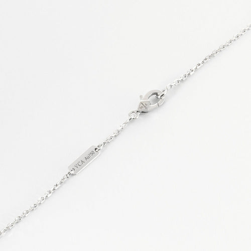 Van Cleef & Arpels -Vintage Alhambra - Colier din aur gri și calcedonie