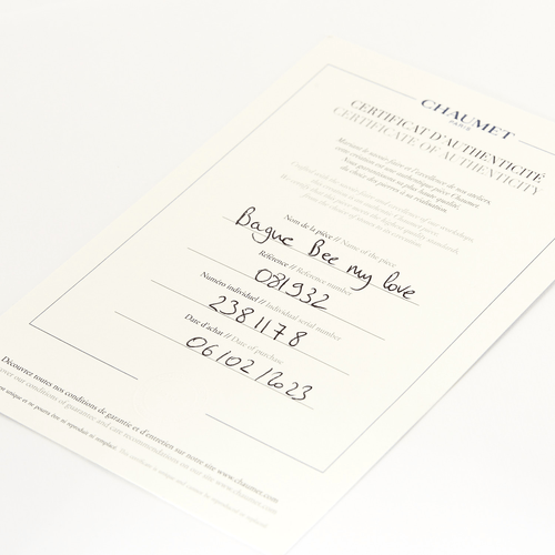 CHAUMET - Bee my love - Burma u žutom zlatu i dijamantima