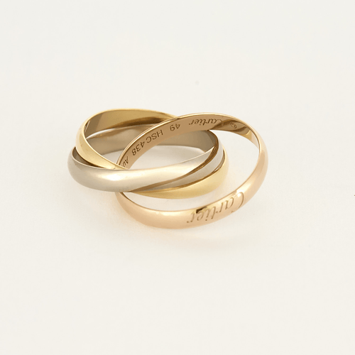 Cartier Prsten Trinity PM u tri zlata