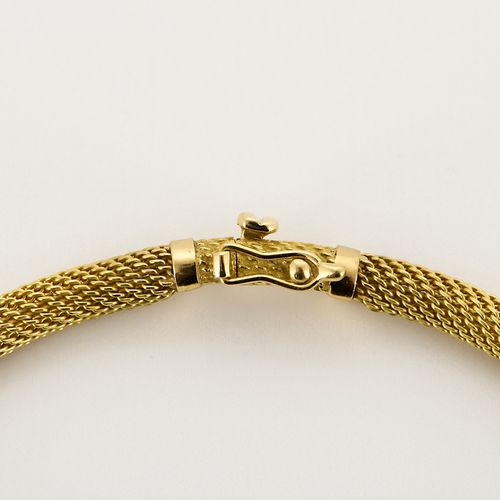 Hermes - Collection Mopti - Important collier en or jaune et cornaline.