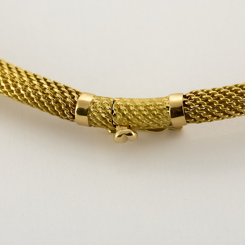 Hermes - Collection Mopti - Important collier en or jaune et cornaline.
