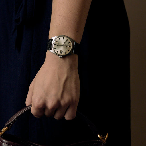 OMEGA - Genève Date - Stålklokke