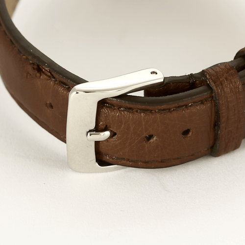 OMEGA - Krem Kadran Vintage - Çelik Saat