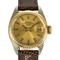 ROLEX - Oyster Perpetual Date - Orologio in acciaio e placcato oro giallo
