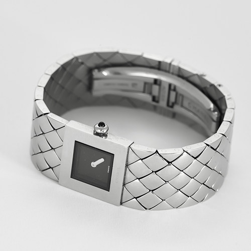 CHANEL - Matelassé - Reloj de acero