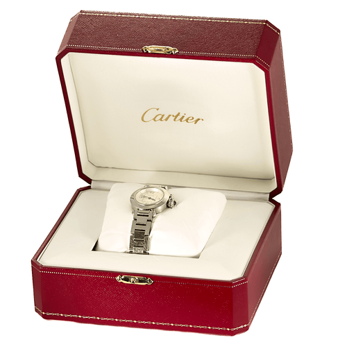 CARTIER - Mini Pasha - Steel watch