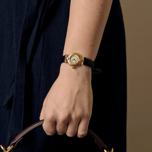 Hodinky CARTIER - Must de Cartier - Colisée - Hodinky v Pozlacené stříbro 58 Facettes DV21608-1