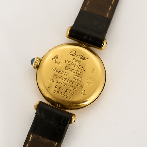 Hodinky CARTIER - Must de Cartier - Colisée - Hodinky v Pozlacené stříbro 58 Facettes DV21608-1