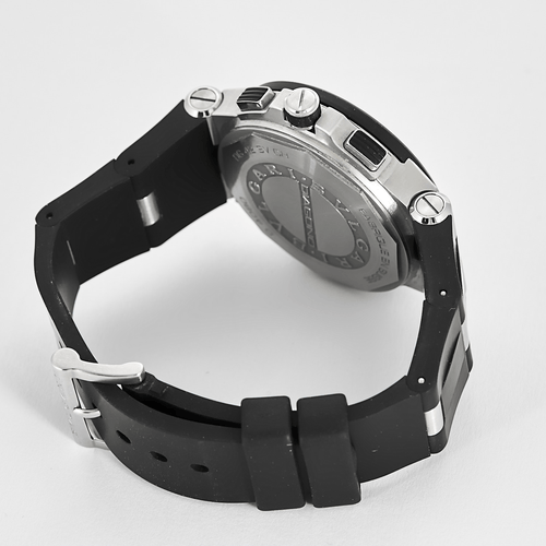 BULGARI - Diagono - 钢制和橡胶手表