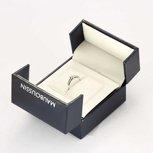 MAUBOUSSIN - Tu es le sel de ma vie nr.1 - Ring van witgoud en diamant