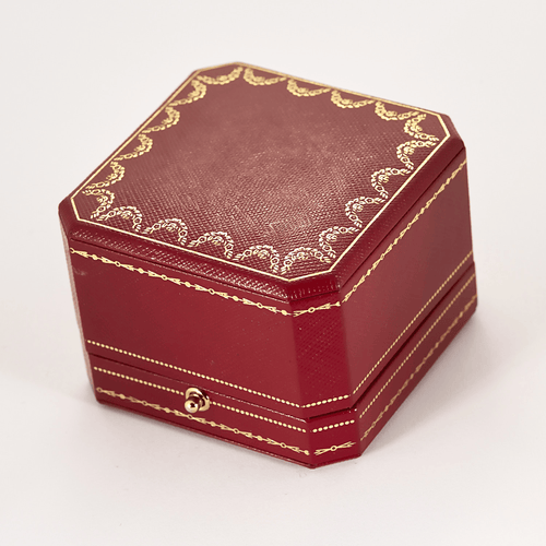 CARTIER - LOVE - 戒指 结婚戒指 白金与钻石