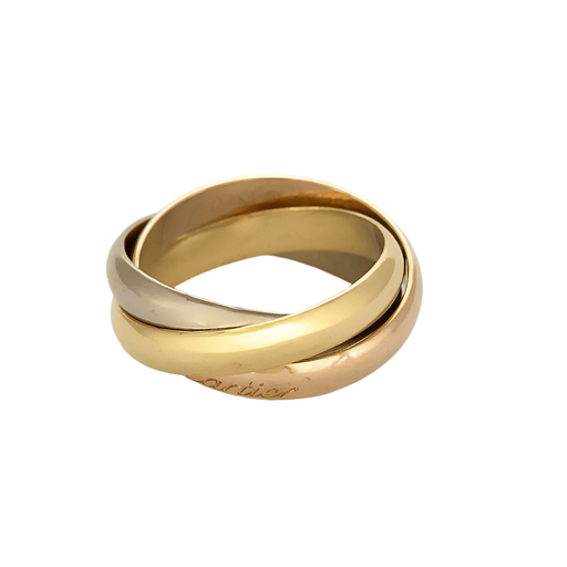Cartier - Trinity Klassinen - Kolmen värin kultainen kolmirengassormus