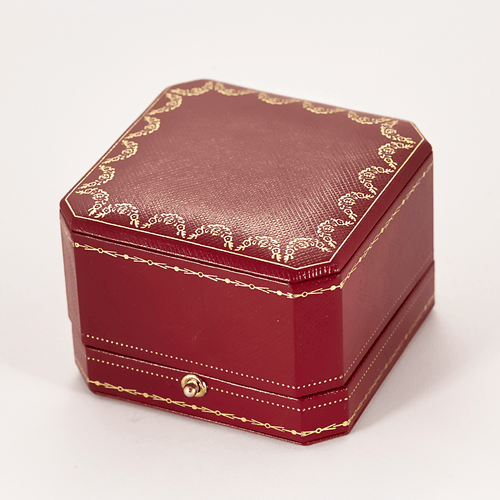 Cartier - Trinity 经典款 - 三色金三环戒指