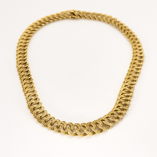 Colier din aur galben