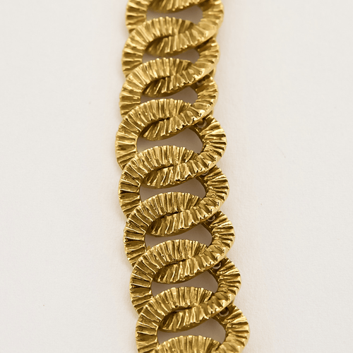 Colier din aur galben