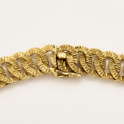 Colier din aur galben