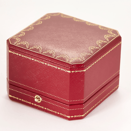 Cartier - "Inel solitar 1895" - Inel Platină și diamante.