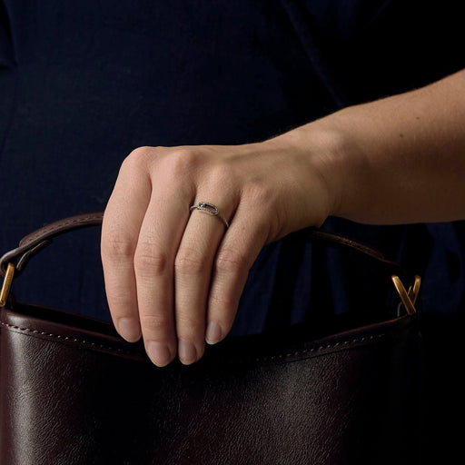 MESSIKA - Move Uno pavé yüzük, beyaz altın ve pırlanta