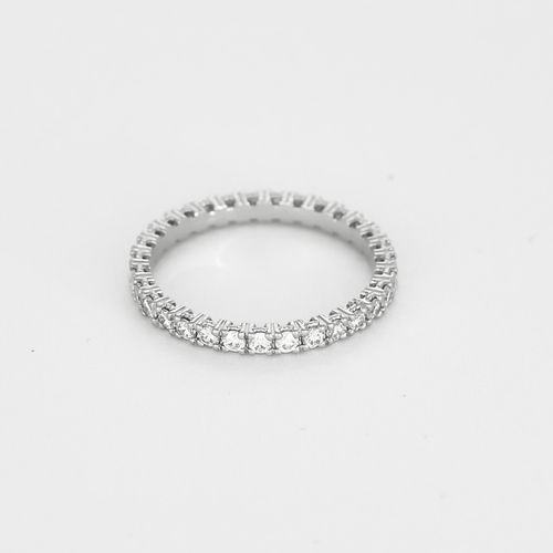 MAUBOUSSIN - Fine Fede nuziale in platino e diamanti