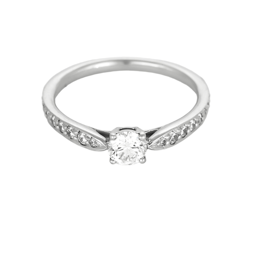 Tiffany & Co - Harmony - Ring i Platina og diamanter