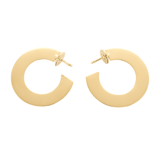 DINH VAN - 目标 - 一对黄金圆环耳环